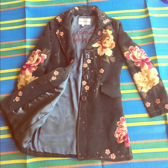 paparazzi jacket embroidered